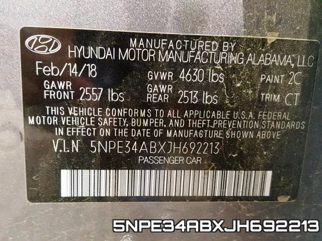 5NPE34ABXJH692213 фото 2