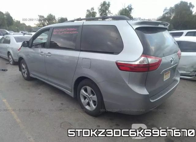 5TDKZ3DC6KS967670 фото 4