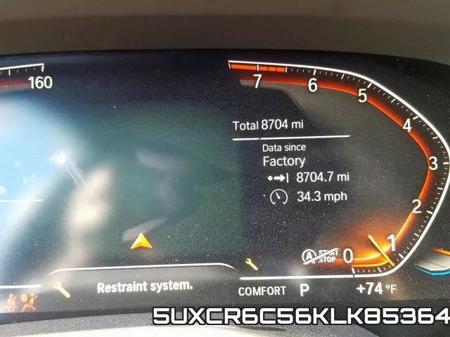 5UXCR6C56KLK85364 фото 9