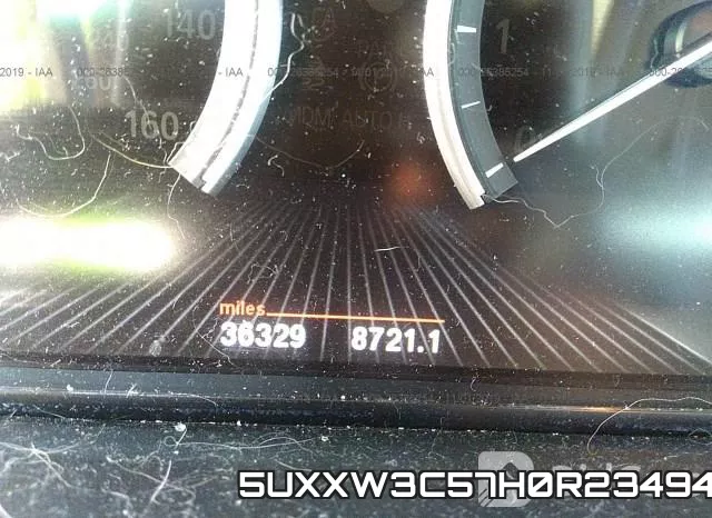 5UXXW3C57H0R23494 фото 8