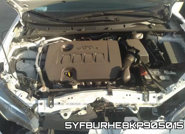 5YFBURHE8KP905015 фото 2