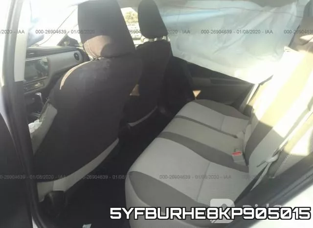 5YFBURHE8KP905015 фото 9