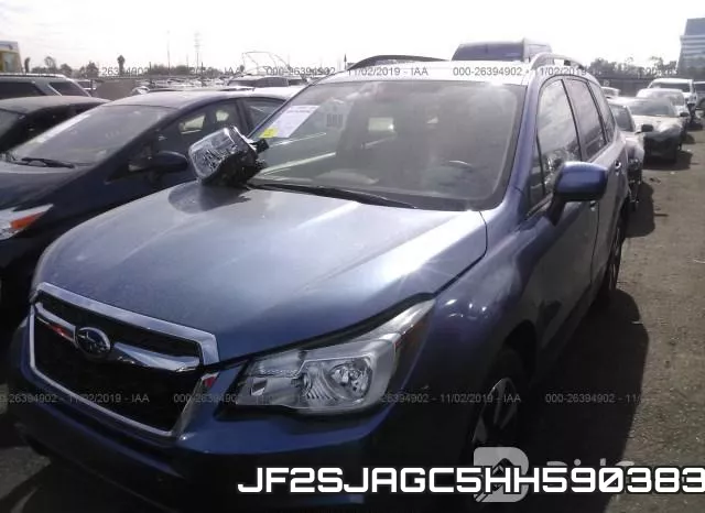 JF2SJAGC5HH590383 фото 3