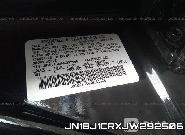 JN1BJ1CRXJW292506 фото 10