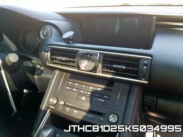 JTHC81D25K5034995 фото 10
