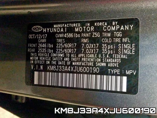 KM8J33A4XJU600190 фото 2