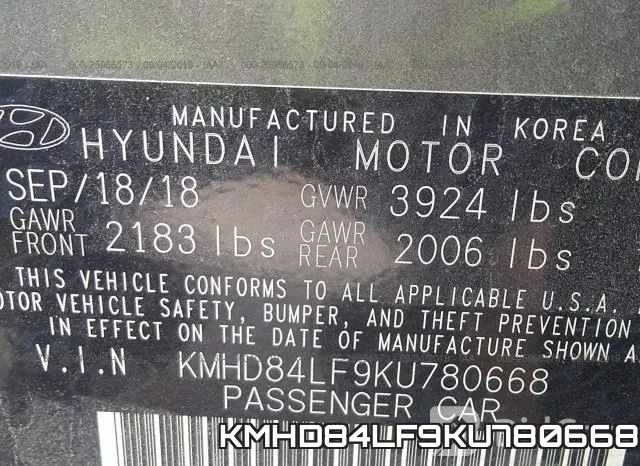 KMHD84LF9KU780668 фото 10