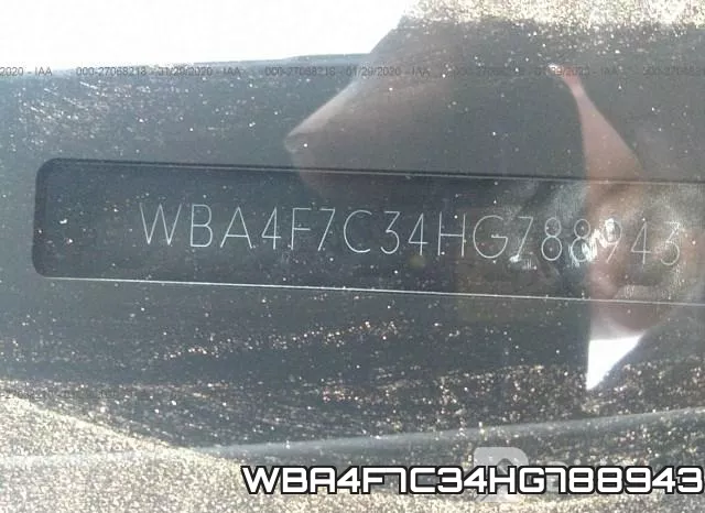 WBA4F7C34HG788943 фото 10