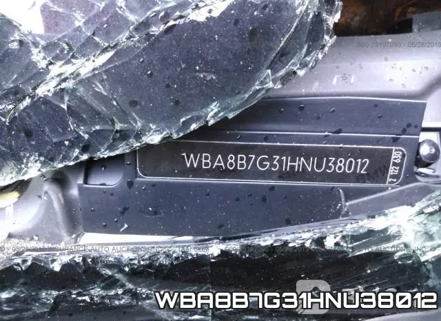 WBA8B7G31HNU38012 фото 10