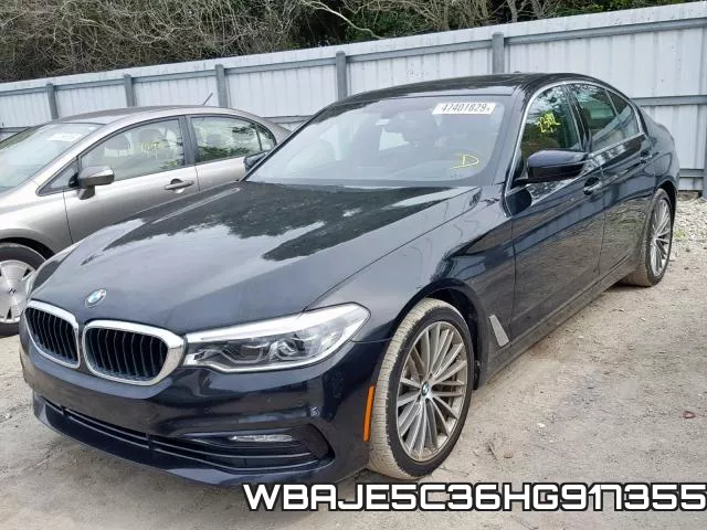WBAJE5C36HG917355 фото 3