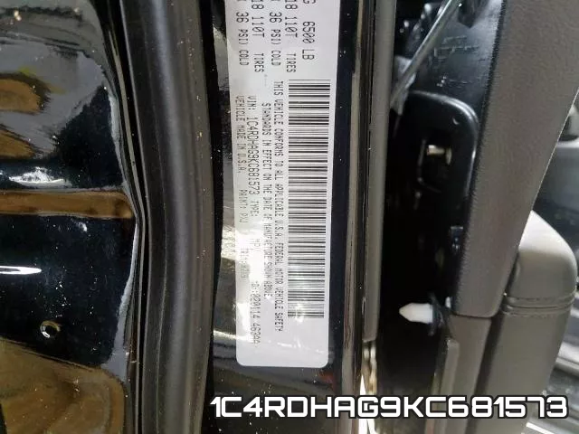 1C4RDHAG9KC681573 фото 2