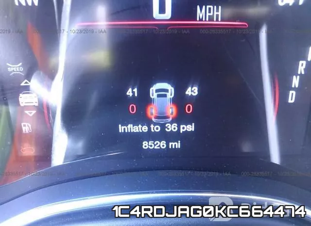 1C4RDJAG0KC664474 фото 8