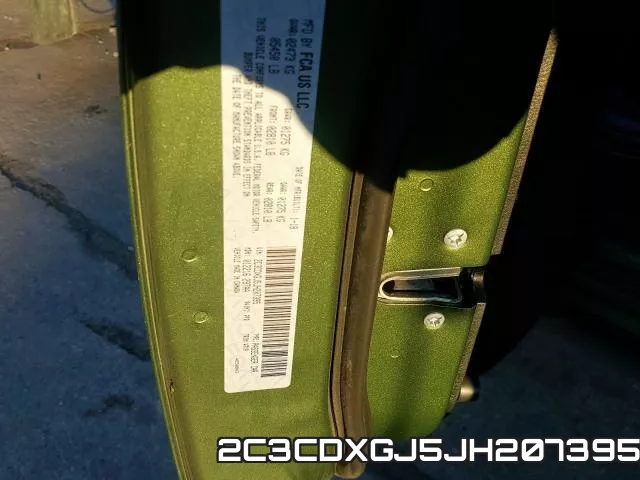 2C3CDXGJ5JH207395 фото 2