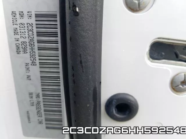 2C3CDZAG6HH592548 фото 2
