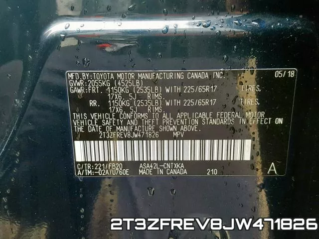 2T3ZFREV8JW471826 фото 2