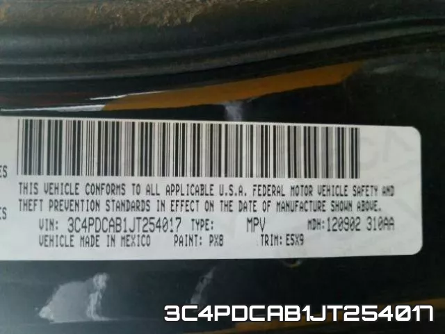 3C4PDCAB1JT254017 фото 2