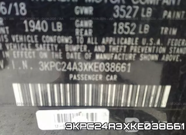 3KPC24A3XKE038661 фото 10