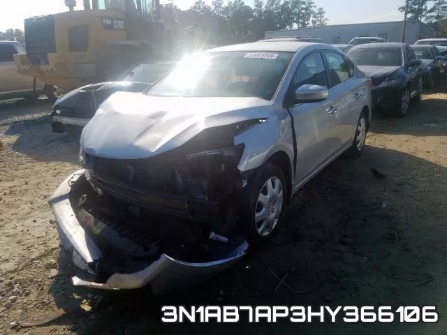 3N1AB7AP3HY366106 фото 3