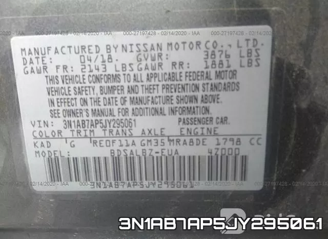 3N1AB7AP5JY295061 фото 10