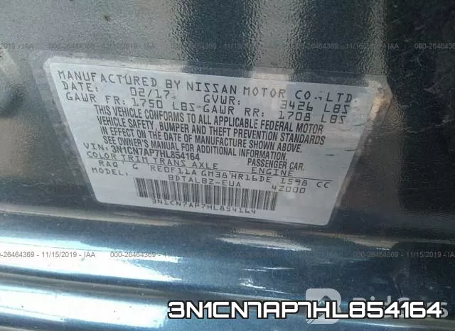 3N1CN7AP7HL854164 фото 10