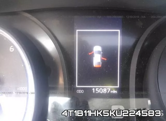 4T1B11HK5KU224583 фото 8