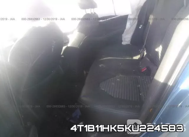 4T1B11HK5KU224583 фото 9