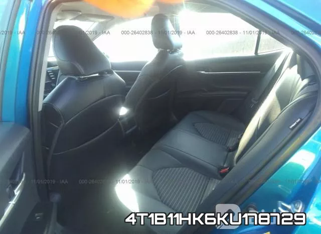 4T1B11HK6KU178729 фото 9