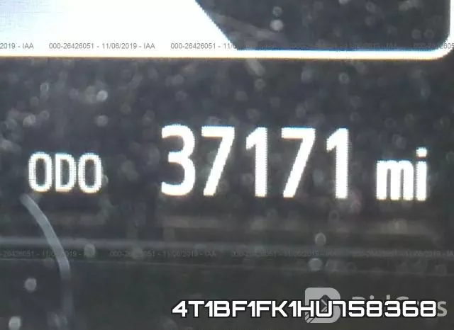 4T1BF1FK1HU758368 фото 8