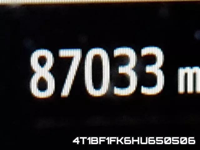 4T1BF1FK6HU650506 фото 9