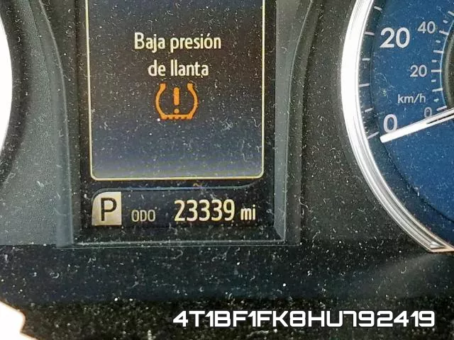 4T1BF1FK8HU792419 фото 9