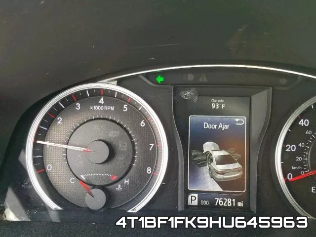 4T1BF1FK9HU645963 фото 9