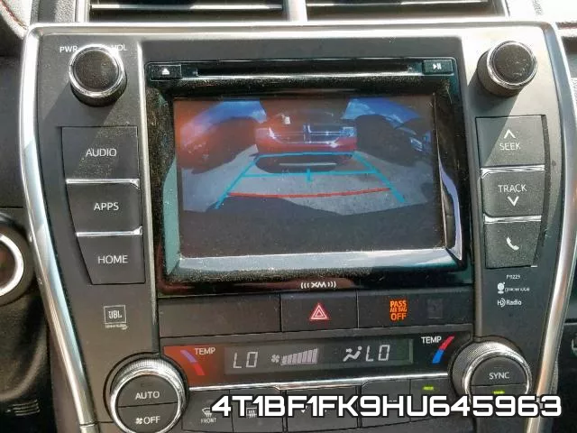 4T1BF1FK9HU645963 фото 10