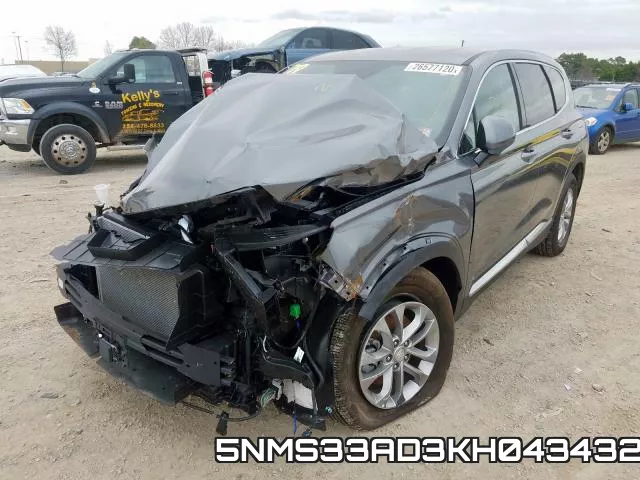 5NMS33AD3KH043432 фото 3