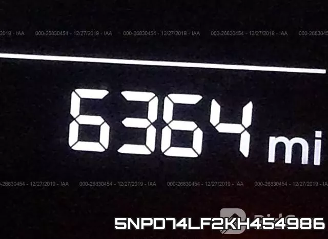 5NPD74LF2KH454986 фото 8