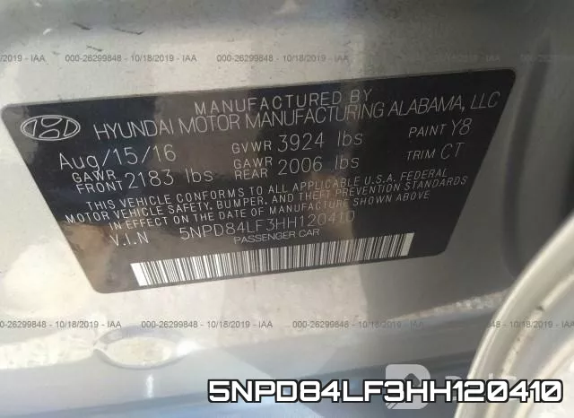 5NPD84LF3HH120410 фото 10