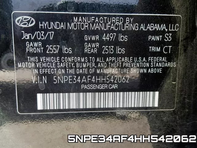 5NPE34AF4HH542062 фото 2