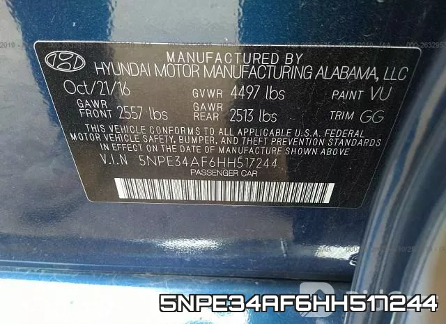 5NPE34AF6HH517244 фото 10