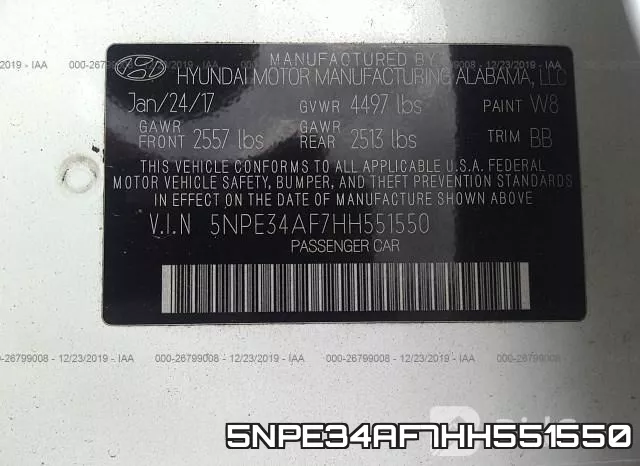 5NPE34AF7HH551550 фото 10