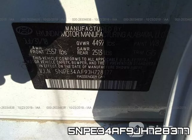 5NPE34AF9JH728377 фото 10