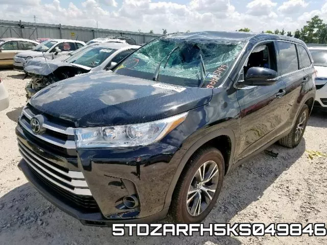 5TDZARFH5KS049846 фото 3