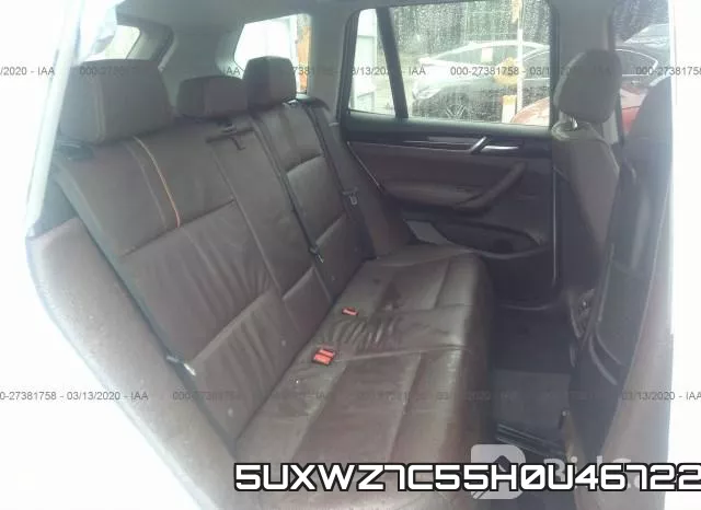 5UXWZ7C55H0U46722 фото 9