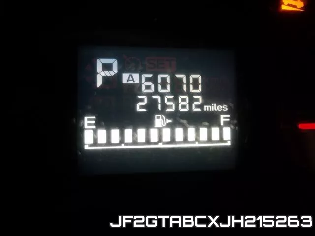 JF2GTABCXJH215263 фото 9
