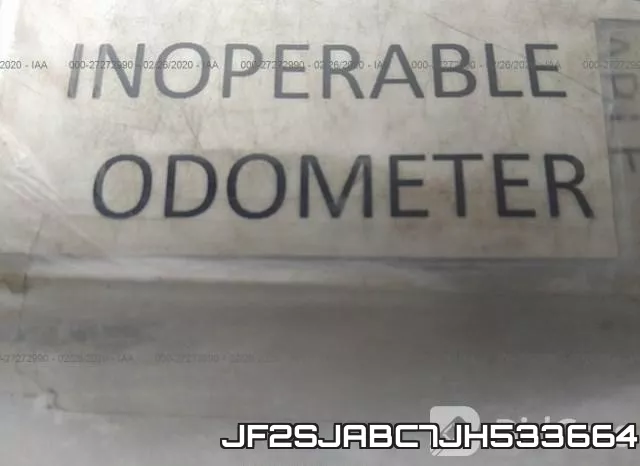 JF2SJABC7JH533664 фото 8