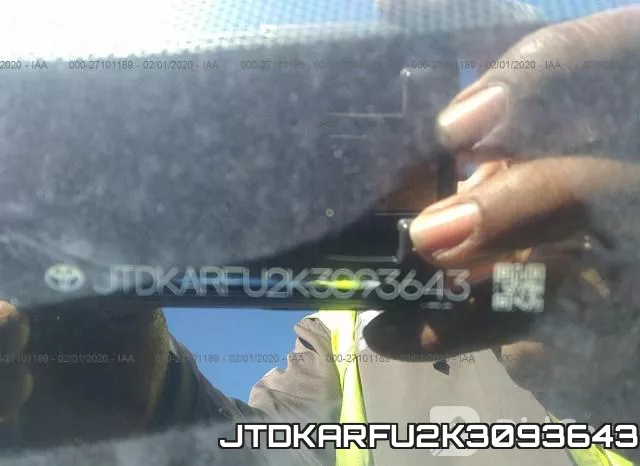 JTDKARFU2K3093643 фото 10
