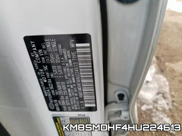 KM8SMDHF4HU224613 фото 2