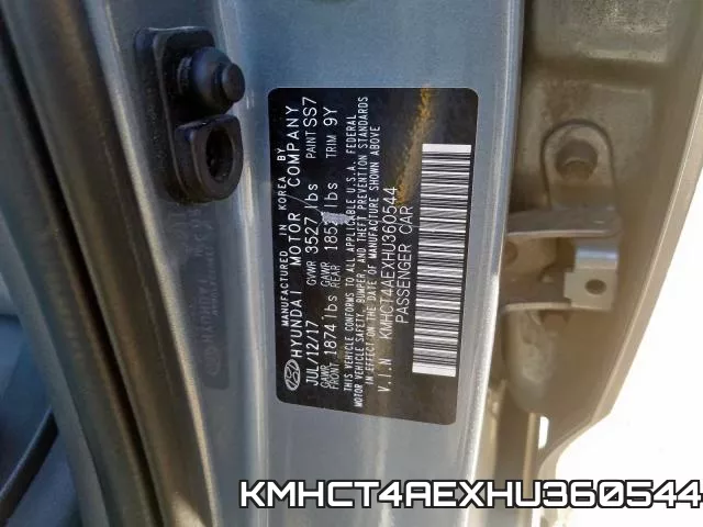KMHCT4AEXHU360544 фото 2