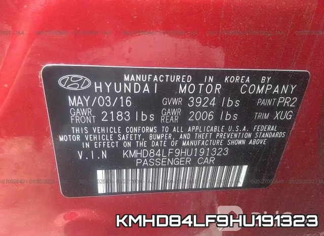 KMHD84LF9HU191323 фото 10