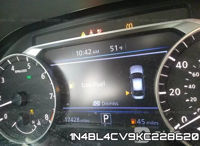 1N4BL4CV9KC228620 фото 8