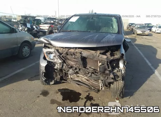 1N6AD0ER2HN745506 фото 7