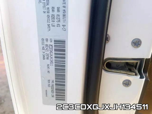 2C3CDXGJXJH134511 фото 2